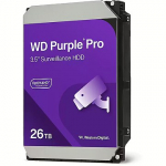 Western Digital 26TB, 7200rpm, 512MB, SATA III, Purple, CMR WD260PURP