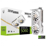 Zotac GeForce RTX 5060, 8GB GDDR7, Twin Edge OC White Edition (DLSS 4) ZT-B50600Q-10M