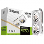 Zotac GeForce RTX 5050, 8GB GDDR6, Twin Edge OC White (DLSS 4) ZT-B50500Q-10M