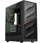 Gamemax AERIS 330 MB, Tempered Glass, Black AERIS 330 MB