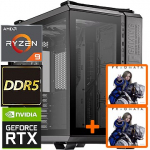 TopPC AMD Ryzen 9 (Zen 4) TUF Gaming Powered by ASUS, 64GB (2x32) DDR5, GeForce RTX 5080, 2TB NVMe Gen4, no OS DATK319-1405081