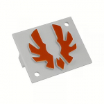 Bitfenix Logo for Shinobi Midi-Tower, Orange BFC-SNB-150-OLOG-SP