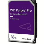 Western Digital 18TB, 7200rpm, 512MB, SataIII, Purple Pro, CMR WD181PURP
