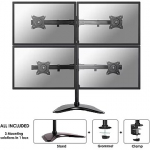 Newstar Quad monitor desk mount, 10-27" NM-D335D4BLACK