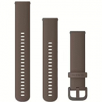 Garmin Silicone band, Cacao - for Forerunner 165/245/55/645, Venu&Venu2, Venu Sq&Venu Sq2, Vivoactive 3/5, Vivomove 3/HR/Luxe/Sport/Style/Trend 010-12924-81