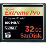 Sandisk Extreme Pro, CF, 32GB SDCFXPS-032G-X46