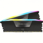 Corsair Vengeance RGB Black, DDR5, 32GB, 6000MT/s, CL36, Kit of 2 CMH32GX5M2E6000Z36
