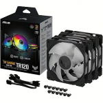 Asus TUF Gaming TR120 ARGB, Black, Triple Pack 90DA0090-B09020