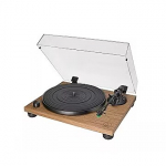 Audio-Technica MANUAL BELT DRIVE WOOD BASE TURNTABLE AT-LPW40WN