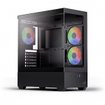 AeroCool P500D, Tempered Glass, Black ACCM-PN06033.11
