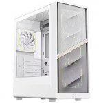Gamemax AERIS 330 MW, Tempered Glass, White AERIS 330 MW