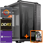 TopPC AMD Ryzen 9 (Zen 4) TUF Gaming Powered by ASUS, 64GB (2x32) DDR5, GeForce RTX 5070 Ti, 2TB NVMe Gen4, Windows 11 Pro DATK319-1405082