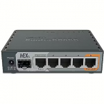 MikroTik hEX S RB760iGS 10/100/1000 Mbit/s, Ethernet LAN (RJ-45) ports 5, USB ports quantity 1 RB760IGS