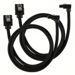 Corsair Premium Sleeved SATA 6Gbps, Angle, 0.6m (2pack) CC-8900282