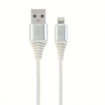 Gembird USB-A to Lightning, 2m CC-USB2B-AMLM-2M-BW2