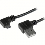 Startech USB-A to Micro USB, Angle, 2m USB2AUB2RA2M