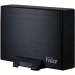 Inter-Tech Veloce GD-35612, 3.5", SATA, USB3.0, Black IT-GD-35612