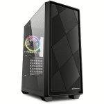 Sharkoon VS8 RGB, Tempered Glass, Black 4044951039081