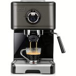 Black+Decker BXCO1200E, Espresso coffee maker, Black/Silver ES9200010B