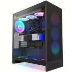 NZXT H7 Flow RGB V2, Tempered Glass, Black CM-H72FB-R1