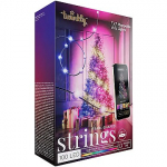 Twinkly Candies &ndash; 100 Lampki w kształcie pereł RGB LEDs, zielony przew&oacute;d, USB-C TWKP100RGB-G
