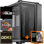 TopPC AMD Ryzen 9 (Zen 4) TUF Gaming Powered by ASUS, 64GB (2x32) DDR5, GeForce RTX 5070 Ti, 2TB NVMe Gen4, no OS DATK319-1405083