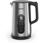 Tefal Selection KI871DE0 | Kettle | Electric | 1500 W | 1.7 L | Plastic | 360&deg; rotational base | Stainless steel KI871DE0