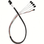 Silverstone Mini-SAS, SFF-8087 to 4x SATA, 0.5m SST-CPS03