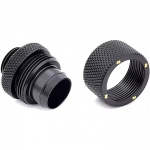 Bitspower G1/4" Matt Black Compression Fitting CC4 V2 For ID 1/2" OD 5/8" Tube BP-MBCPF-CC4V2