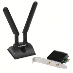Edimax EW-7833AXP, AX3000 Wi-Fi 6 Dual Band 802.11ax & Bluetooth 5.0 PCI Express Adapter EW-7833AXP