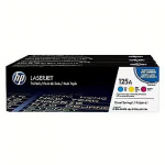 Hewlett Packard HP 125A for Color LaserJet CP1210/CP1510/CM1312 series C,Y,M (1.400 pages each) CF373AM