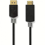 Nedis DisplayPort 1.2 to HDMI, 2m CCBW37100AT20
