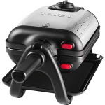 Tefal Waffle Maker WM 756D, Black/Silver WM 756D