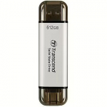 Transcend ESD300S, 512GB, Silver TS512GESD300S