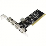 Logilink PCI Card USB 2.0 4+1x  PC0028