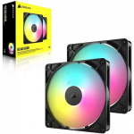 Corsair RS140 A-RGB, Black, 2 Pack CO-9050183-WW