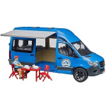 Bruder MB Sprinter Camper with driver 02684