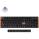 Keychron K10 HE, black/wood, DE K10H-F1-DE