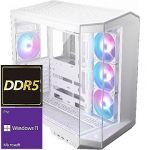 TopPC MSI Gaming Intel Extreme, Z890, 360mm Liquid cooler, 64GB (2x32) DDR5, GeForce RTX 5080, 1TB NVMe Gen4, Windows 11 Pro DATK376-1430484
