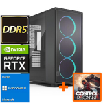 TopPC AMD Ryzen 9 (Zen 5) GMNG, 32GB (2x16) DDR5, GeForce RTX 5080, 2TB NVMe Gen4, Windows 11 Home DATK384-1457084