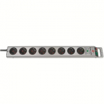 Brennenstuhl Super-Solid Power Strip 8-way, 2.5m, Silver 1153340318