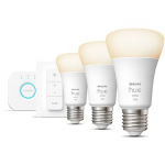 Philips Hue zestaw startowy + 3 grzybki E27 9,5W W BT + przełącznik 929002469204