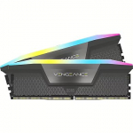 Corsair Vengeance RGB Grey, DDR5, 32GB, 5200MHz, CL40, Kit of 2 CMH32GX5M2B5200Z40K