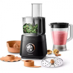Philips Philips Viva Collection, 1.5 L/1 L, 850 W, black - Food processor HR7530
