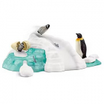 Schleich Figures set Wild Life Penguin Family Fun 42661