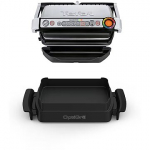Tefal OptiGrill+ GC714D, Black/Stainless steel GC714D