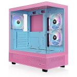 Thermaltake View 270 Plus, Tempered Glass, Bubble Pink CA-1Y7-00MAWN-00