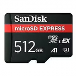 Sandisk Express, MicroSDXC, 512GB SDSQXFN-512G-GN4NN