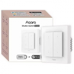 Aqara Shutter Switch H2 EU | Przełącznik do rolet | Thread, Bluetooth, Zigbee DS-K02D