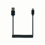 Gembird USB-A to MicroUSB, Coiled, 1.8m CC-mUSB2C-AMBM-6
